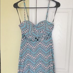 Material Girl flared Dresd